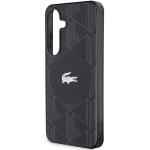 Carcasa Lacoste IML Blend Monogram cu MagSafe compatibila cu Samsung Galaxy S24, Negru 7 - lerato.ro