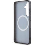Carcasa Lacoste IML Blend Monogram cu MagSafe compatibila cu Samsung Galaxy S24, Negru 8 - lerato.ro