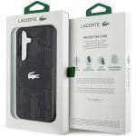 Carcasa Lacoste IML Blend Monogram cu MagSafe compatibila cu Samsung Galaxy S24, Negru 9 - lerato.ro