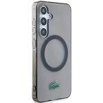 Carcasa Lacoste Transparent Design cu MagSafe compatibila cu Samsung Galaxy S24, Negru 5 - lerato.ro