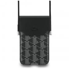 Huse universale / waterproof pentru telefoane, Geanta universala Lacoste Crossbody The Blend, Marime XL, Negru, lerato.ro