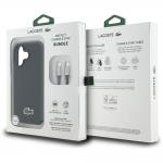 Carcasa Lacoste Iconic Petit Pique Woven cu MagSafe compatibila cu iPhone 16, Cablu USB-C la USB-C 1.5m inclus in pachet, Negru 9 - lerato.ro