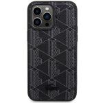 Carcasa Lacoste Blend Monogram cu MagSafe compatibila cu iPhone 15 Pro Max, Negru 2 - lerato.ro