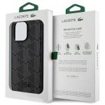 Carcasa Lacoste Blend Monogram cu MagSafe compatibila cu iPhone 15 Pro Max, Negru 9 - lerato.ro