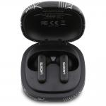 Casti wireless Lacoste Monogram The Blend, ANC, Bluetooth 5.4, 310 mAh, Autonomie 5h, IPX5, Negru 5 - lerato.ro
