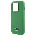 Carcasa Lacoste Iconic Petit Pique cu MagSafe compatibila cu iPhone 15 Pro Max, Verde 7 - lerato.ro