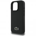 Carcasa Lacoste Iconic Petit Pique Woven cu MagSafe compatibila cu iPhone 16 Pro Max, Cablu USB-C la USB-C 1.5m inclus in pachet, Negru 6 - lerato.ro