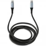 Carcasa Lacoste Iconic Petit Pique Woven cu MagSafe compatibila cu iPhone 16 Pro Max, Cablu USB-C la USB-C 1.5m inclus in pachet, Negru 8 - lerato.ro