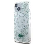 Carcasa Lacoste Double Layer Repeat cu MagSafe compatibila cu iPhone 15 / 14 / 13, Alb 3 - lerato.ro