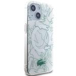 Carcasa Lacoste Double Layer Repeat cu MagSafe compatibila cu iPhone 15 / 14 / 13, Alb 5 - lerato.ro