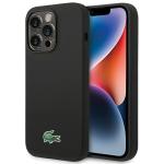 Carcasa Lacoste Silicone Croco Logo cu MagSafe compatibila cu iPhone 15 Pro Max, Negru 4 - lerato.ro