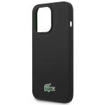 Carcasa Lacoste Silicone Croco Logo cu MagSafe compatibila cu iPhone 15 Pro Max, Negru 7 - lerato.ro
