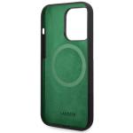 Carcasa Lacoste Silicone Croco Logo cu MagSafe compatibila cu iPhone 15 Pro Max, Negru 8 - lerato.ro