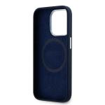 Carcasa Lacoste Silicon Monogram Vintage Logo cu MagSafe compatibila cu iPhone 15 Pro Max, Navy Blue 8 - lerato.ro