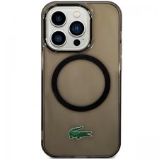 Carcasa Lacoste Transparent Design compatibila cu iPhone 15 Pro Max, Negru