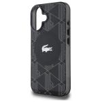 Carcasa Lacoste IML Blend Monogram cu MagSafe compatibila cu iPhone 16, Negru 7 - lerato.ro