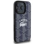 Carcasa Lacoste Monogram Vintage Logo cu MagSafe compatibila cu iPhone 16 Pro Max, Navy Blue 5 - lerato.ro