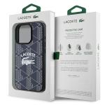 Carcasa Lacoste Monogram Vintage Logo cu MagSafe compatibila cu iPhone 16 Pro Max, Navy Blue 9 - lerato.ro