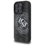 Carcasa Lacoste Mono Sportswear cu MagSafe compatibila cu iPhone 16 Pro Max, Negru 3 - lerato.ro