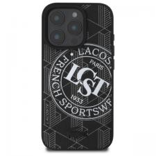 Carcasa Lacoste Mono Sportswear cu MagSafe compatibila cu iPhone 16 Pro Max, Negru