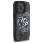 Carcasa Lacoste Mono Sportswear cu MagSafe compatibila cu iPhone 16 Pro Max, Negru 5 - lerato.ro