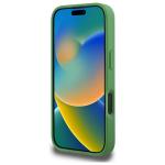 Carcasa Lacoste Iconic Petit Pique cu MagSafe compatibila cu iPhone 16 Pro Max, Verde 6 - lerato.ro