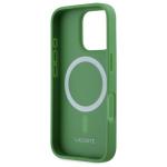 Carcasa Lacoste Iconic Petit Pique cu MagSafe compatibila cu iPhone 16 Pro Max, Verde 8 - lerato.ro