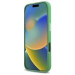 Carcasa Lacoste Silicone Croco Logo cu MagSafe compatibila cu iPhone 16 Pro Max, Verde 6 - lerato.ro