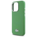 Carcasa Lacoste Silicone Croco Logo cu MagSafe compatibila cu iPhone 16 Pro Max, Verde 7 - lerato.ro
