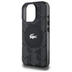 Carcasa Lacoste IML Blend Monogram cu MagSafe compatibila cu iPhone 16 Pro Max, Negru 7 - lerato.ro