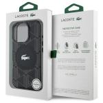 Carcasa Lacoste IML Blend Monogram cu MagSafe compatibila cu iPhone 16 Pro Max, Negru 9 - lerato.ro
