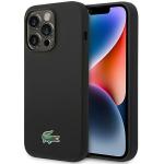 Carcasa Lacoste Silicone Croc Logo cu MagSafe compatibila cu iPhone 14 Pro Max, Negru 4 - lerato.ro