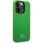 Carcasa Lacoste Silicone Croc Logo cu MagSafe compatibila cu iPhone 14 Pro Max, Verde 5 - lerato.ro