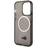 Carcasa Lacoste Transparent Design cu MagSafe compatibila cu iPhone 14 Pro Max, Negru 8 - lerato.ro