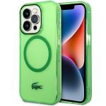 Carcasa Lacoste Transparent Design cu MagSafe compatibila cu iPhone 14 Pro Max, Verde 4 - lerato.ro