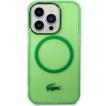 Carcasa Lacoste Transparent Design cu MagSafe compatibila cu iPhone 14 Pro Max, Verde 2 - lerato.ro