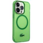 Carcasa Lacoste Transparent Design cu MagSafe compatibila cu iPhone 14 Pro Max, Verde 5 - lerato.ro