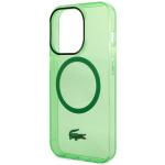 Carcasa Lacoste Transparent Design cu MagSafe compatibila cu iPhone 14 Pro Max, Verde 7 - lerato.ro