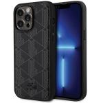 Carcasa Lacoste Blend Monogram cu MagSafe compatibila cu iPhone 15 Pro, Negru 4 - lerato.ro