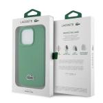 Carcasa Lacoste Iconic Petit Pique cu MagSafe compatibila cu iPhone 15 Pro, Verde 9 - lerato.ro