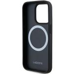 Carcasa Lacoste Monogram Vintage Logo cu MagSafe compatibila cu iPhone 15 Pro, Negru 8 - lerato.ro