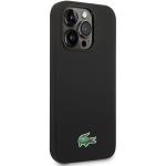 Carcasa Lacoste Silicone Croc Logo cu MagSafe compatibila cu iPhone 15 Pro, Negru 5 - lerato.ro