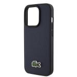 Carcasa Lacoste Iconic Petit Pique cu MagSafe compatibila cu iPhone 15 Pro, Navy Blue 7 - lerato.ro