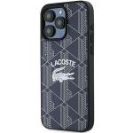 Carcasa Lacoste Monogram Vintage Logo cu MagSafe compatibila cu iPhone 15 Pro, Navy Blue 3 - lerato.ro
