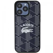 Carcasa Lacoste Monogram Vintage Logo cu MagSafe compatibila cu iPhone 15 Pro, Navy Blue