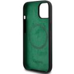 Carcasa Lacoste Silicone Croc Logo cu MagSafe compatibila cu iPhone 15 / 14 / 13, Negru 8 - lerato.ro