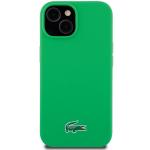 Carcasa Lacoste Silicone Croc Logo cu MagSafe compatibila cu iPhone 15 / 14 / 13, Verde 2 - lerato.ro