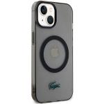 Carcasa Lacoste Transparent Design cu MagSafe compatibila cu iPhone 15 / 14 / 13, Negru 5 - lerato.ro