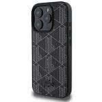 Carcasa Lacoste Blend Monogram cu MagSafe compatibila cu iPhone 16 Pro, Negru 3 - lerato.ro