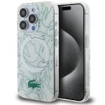 Carcasa Lacoste Double Layer Repeat cu MagSafe compatibila cu iPhone 15 Pro Max, Alb 4 - lerato.ro